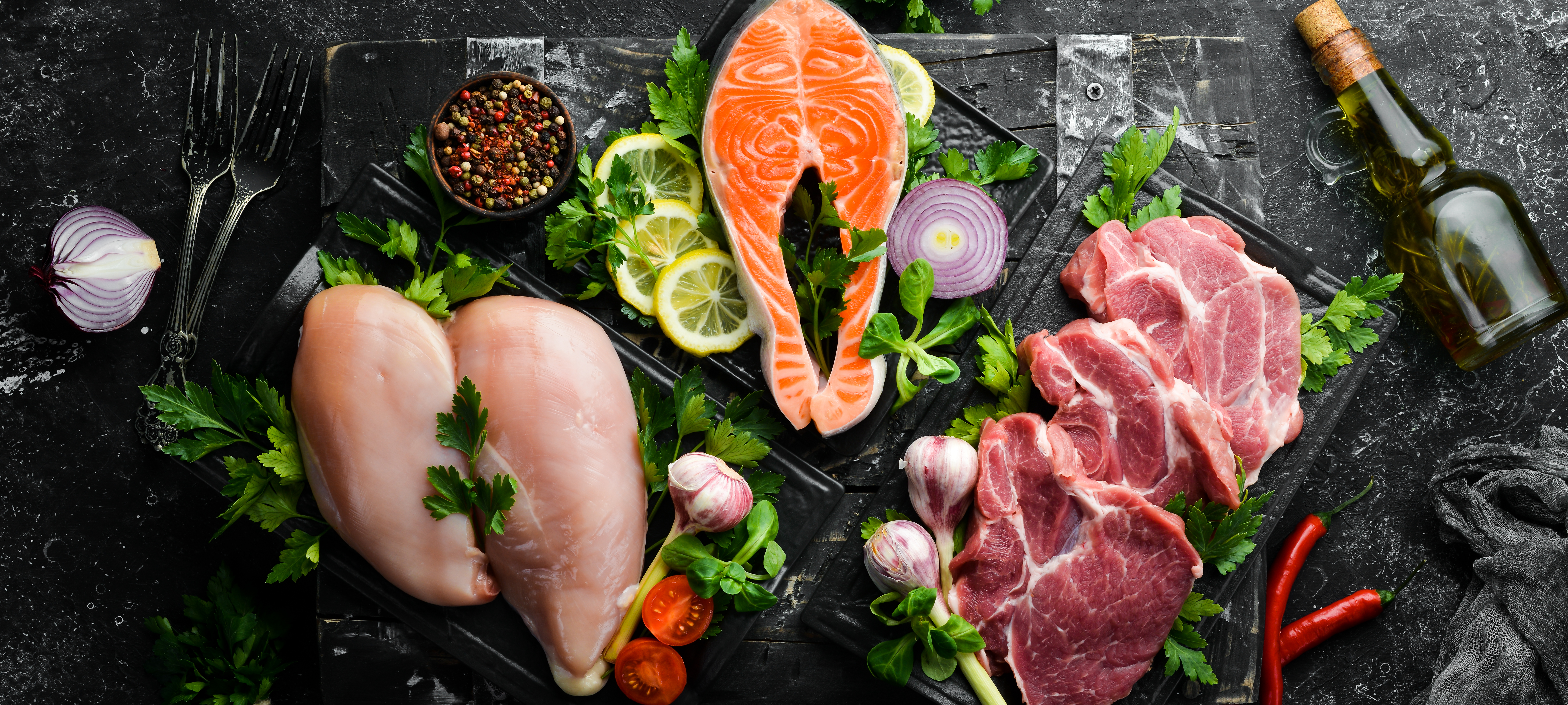 Ингредиенты для мясных и рыбных продуктов оптом | Купить недорого